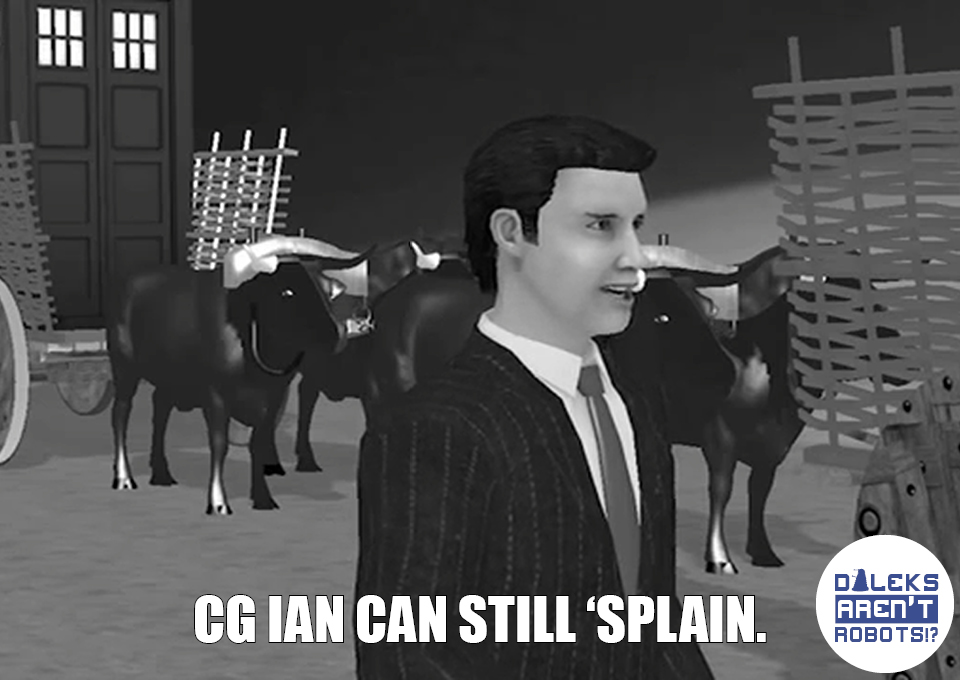 (Image of CG Ian talking) CG Ian can still 'splain.