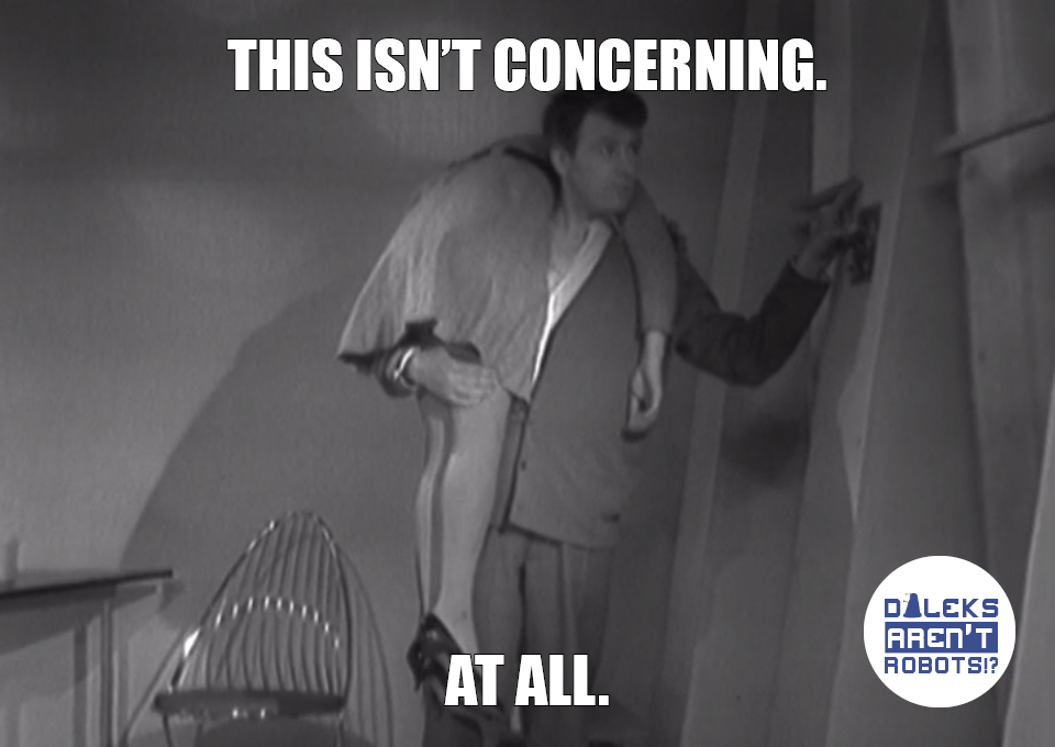 (Ian carrying an unconscious Susan) This isn't concerning. At all.